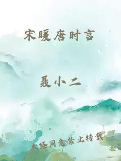 宋暖唐時(shí)言