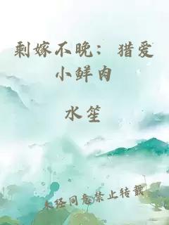 剩嫁不晚：獵愛小鮮肉