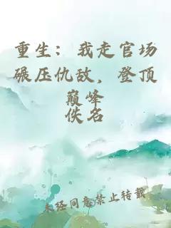 重生：我走官場碾壓仇敵，登頂巔峰
