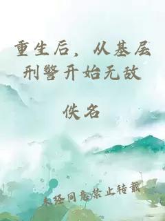 重生后，從基層刑警開始無敵