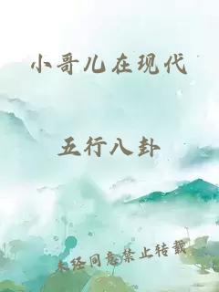 小哥兒在現(xiàn)代