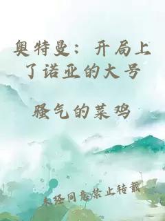 奧特曼：開局上了諾亞的大號