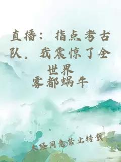 直播：指點考古隊，我震驚了全世界