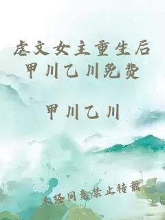 虐文女主重生后甲川乙川免費(fèi)