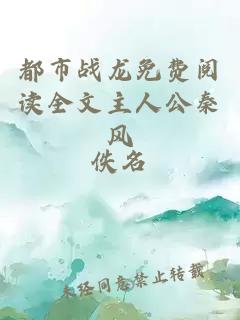 都市戰(zhàn)龍免費(fèi)閱讀全文主人公秦風(fēng)