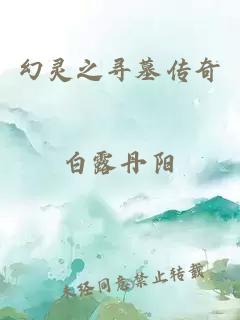 幻靈之尋墓傳奇