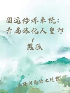 國運修煉系統(tǒng)：開局煉化人皇印！