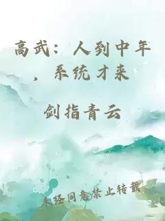 高武：人到中年，系統(tǒng)才來