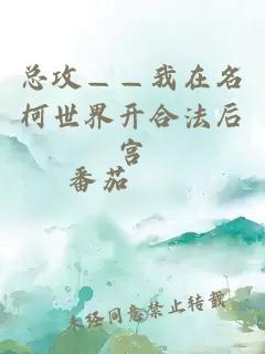 總攻——我在名柯世界開(kāi)合法后宮