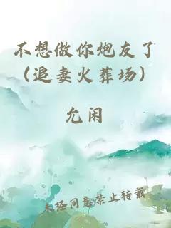 不想做你炮友了（追妻火葬場）