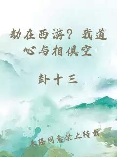 劫在西游？我道心與相俱空